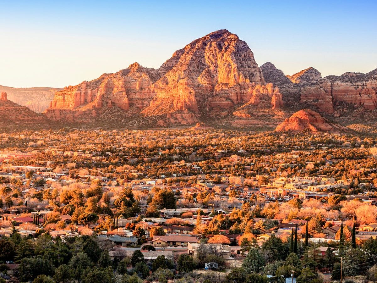 Sedona red rock scenery